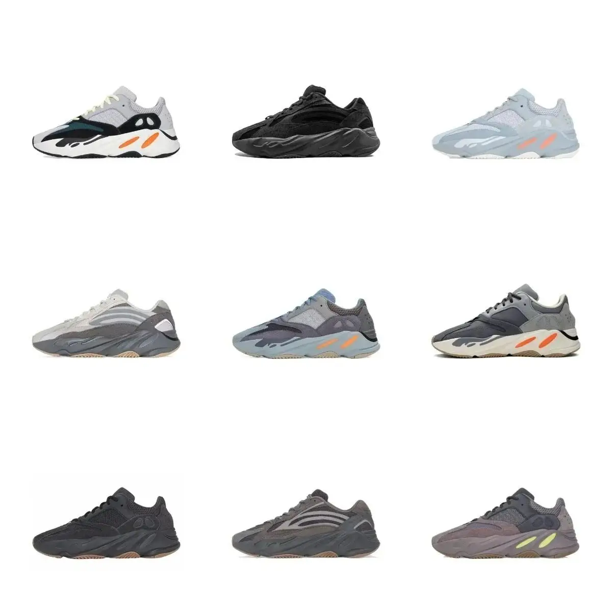 Yeezy Boost 700 - 10 Colors