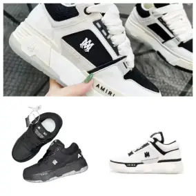 Amiri Black-and-White Sneakers (9 style)