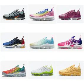 Nike Air VaporMax Plus Running Shoes Rainbow Fashion Colors