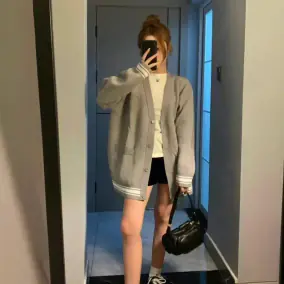 Calvin Klein Cardigan Sweater [Short T-shirt