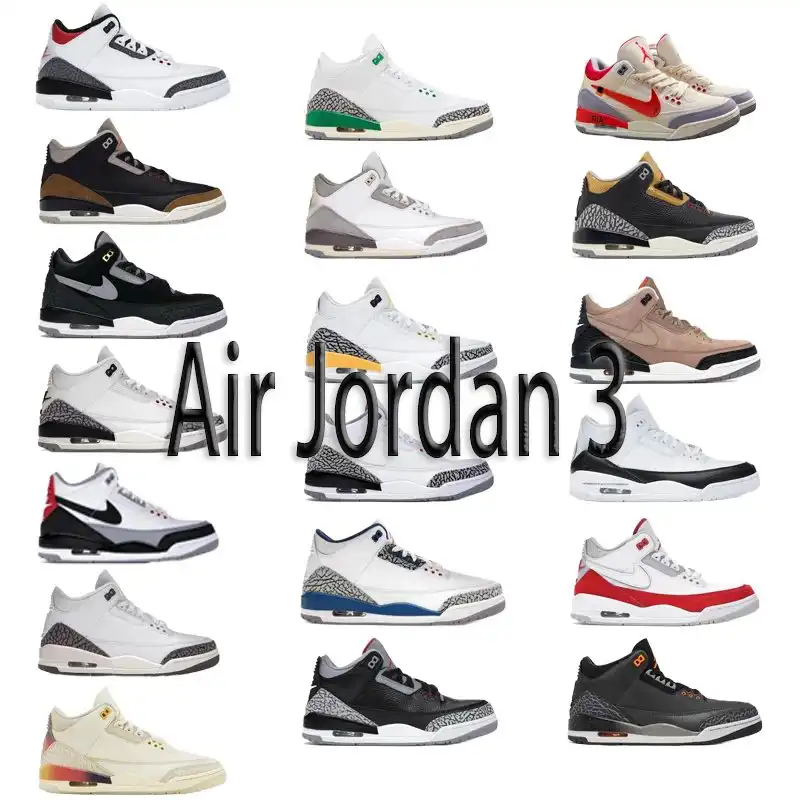 Nike Air Jordan 3 Sneakers