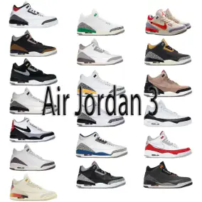Nike Air Jordan 3 Sneakers