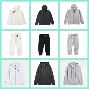 Ralph Lauren Polo Hoodie/Pants [3 Colors Available]