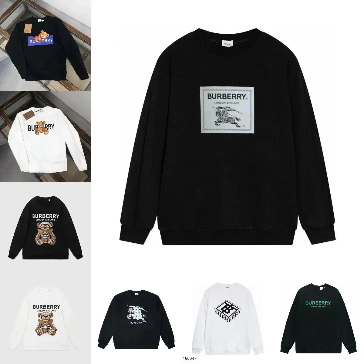 Burberry Equestrian Knight Graphic Sweatshirt