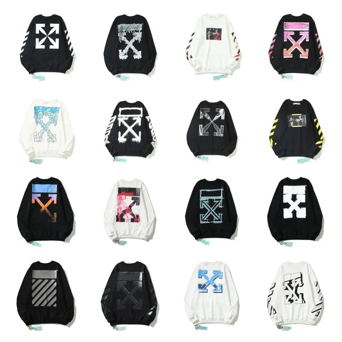 Off-White Arrow Print Sweatshirt