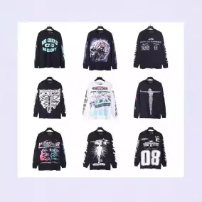 Hellstar Long Sleeve Graphic Hoodies [17 styles]