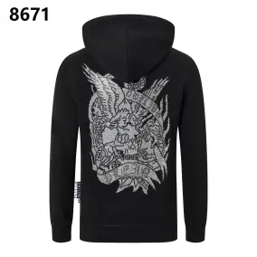 Philipp Plein Skull Graphic Hoodie [10 styles]