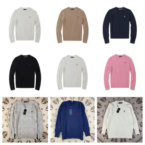 Ralph Lauren Cable Knit Sweater [8 styles]