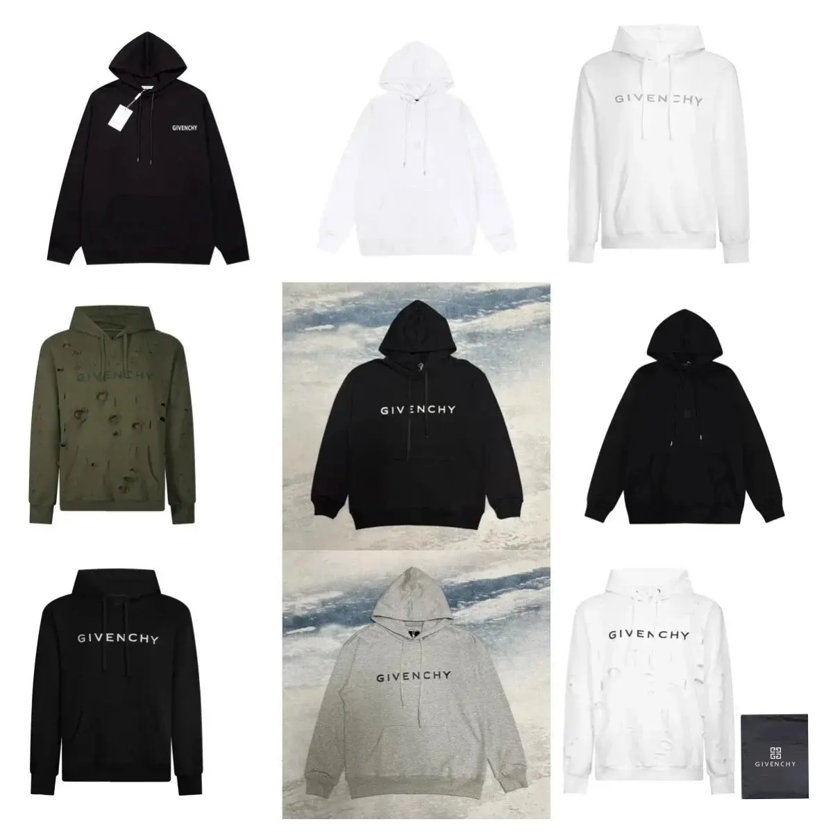 Givenchy Hoodie (12 styles)