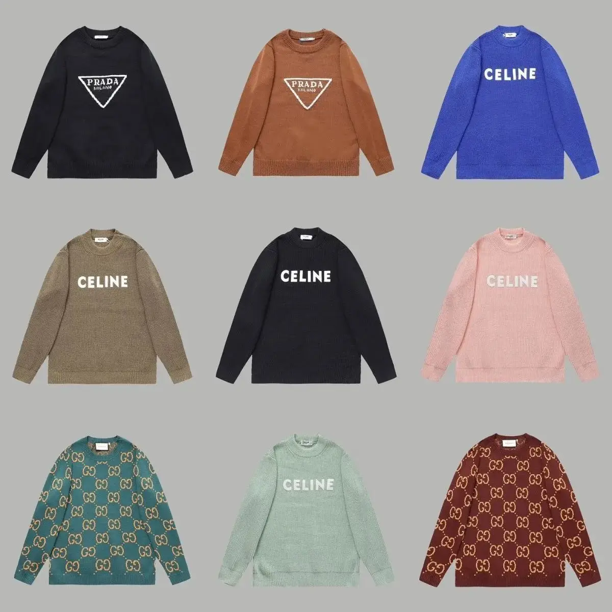 Casual Pattern Knit Sweaters