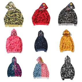 A BATHING APE Printed Hoodie