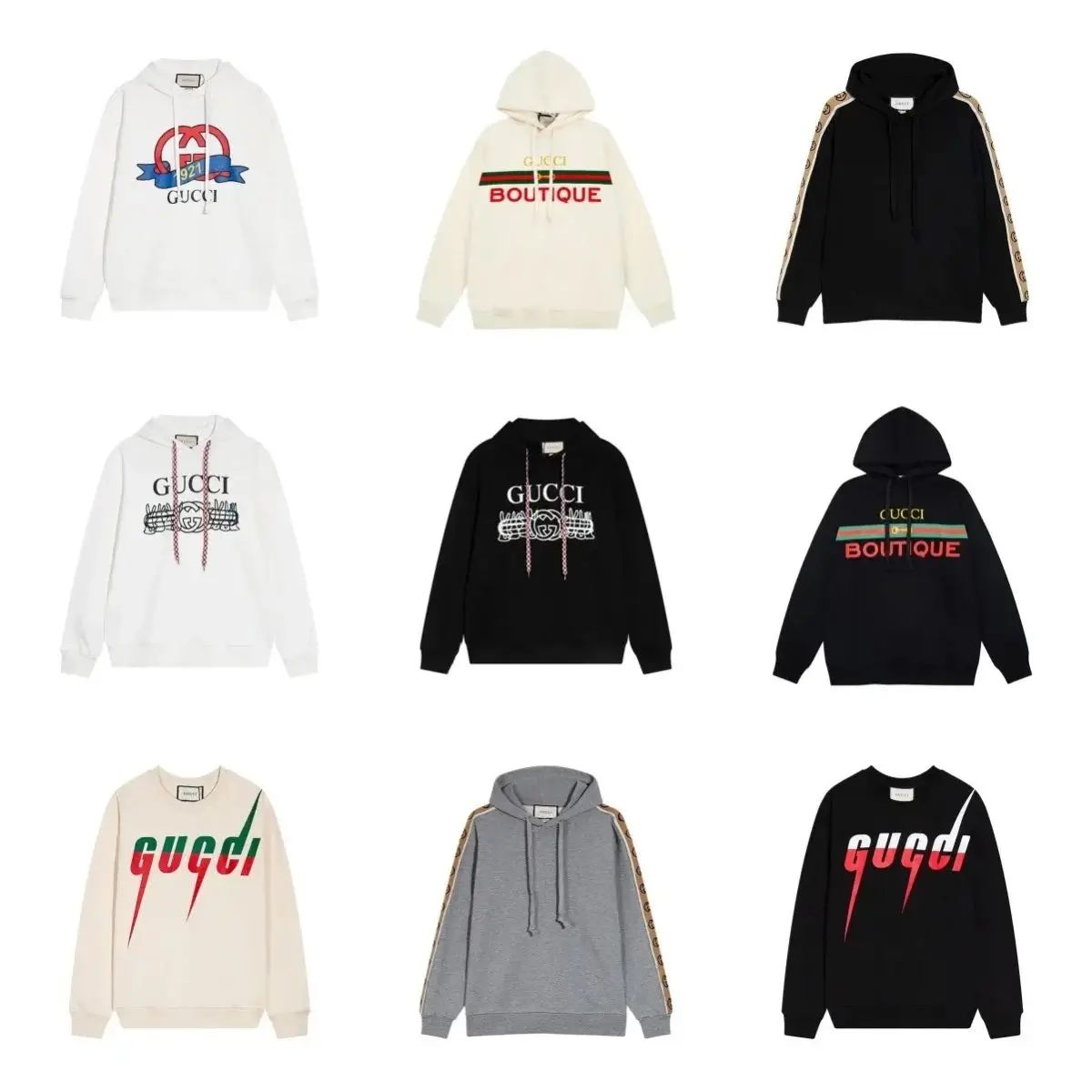 Gucci Classic Sweatshirt (13 Styles)