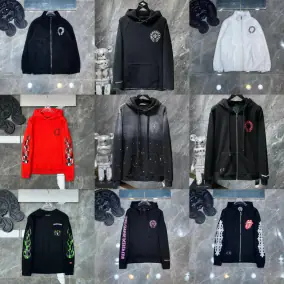 Chrome Hearts Horseshoe Sanskrit Letter Hoodie