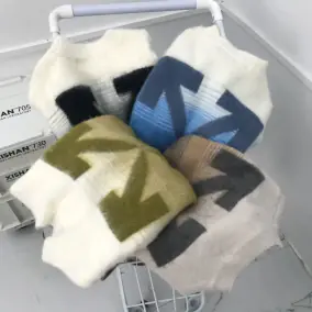 Off-White Arrow Pattern Sweater [5 Styles]