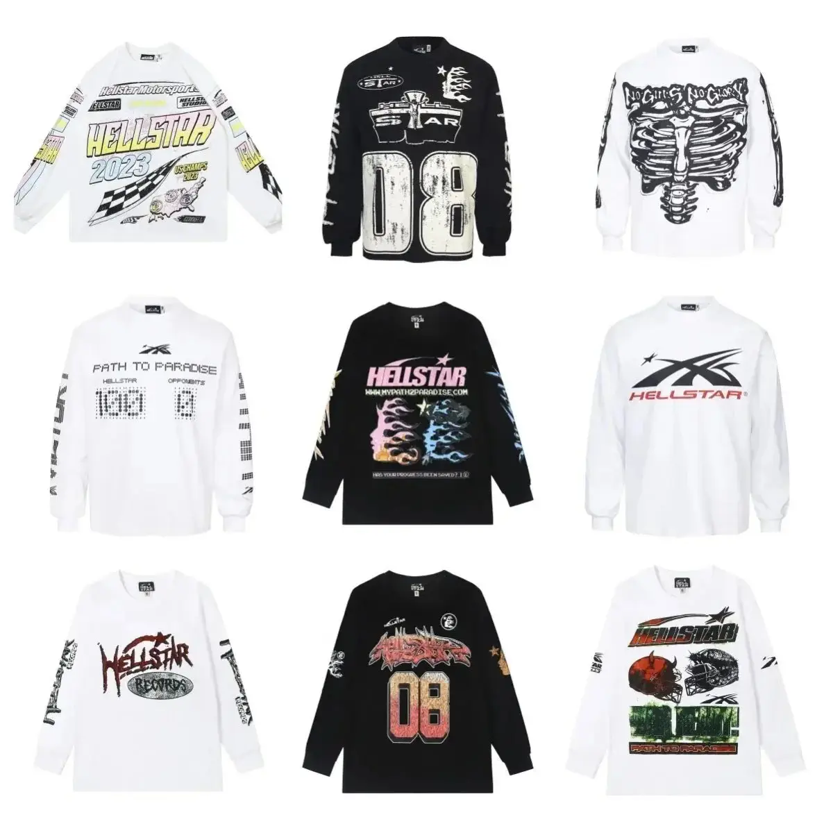 Burning Afterlife Long-sleeved Shirt