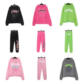 SP5 Spider Web Hoodie [30 styles]