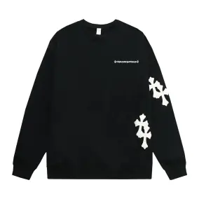 Chrome Hearts Cross Print Sweatshirt