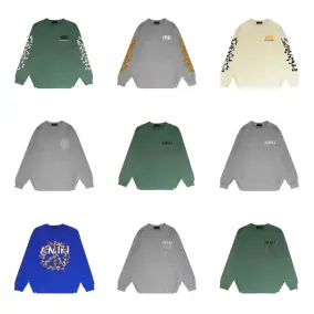 AMIRI Long Sleeve Sweatshirt for Men and Women [14 styles]