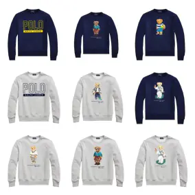 Ralph Lauren Polo Bear Sweatshirt - Navy Blue Men's Casual Wear