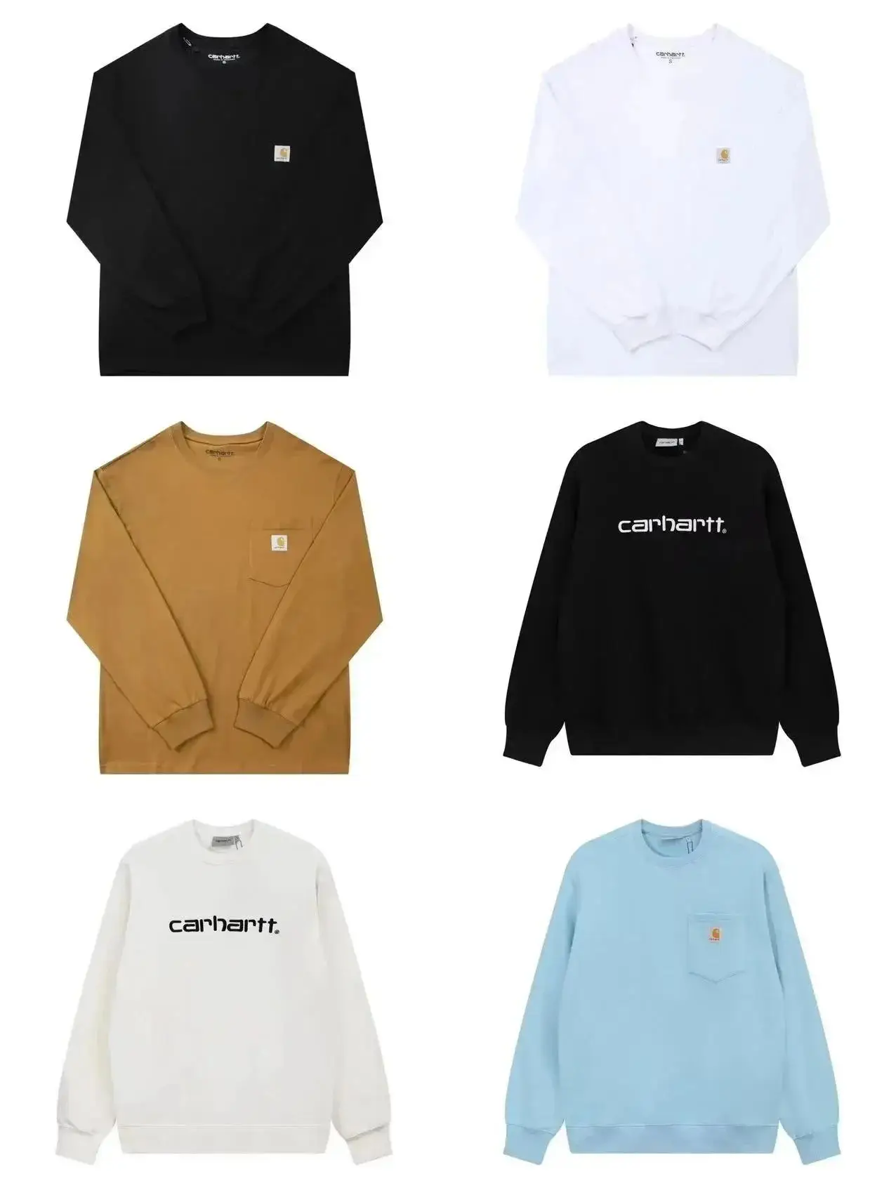 Carhartt Crew neck sweatshirt (28 styles)