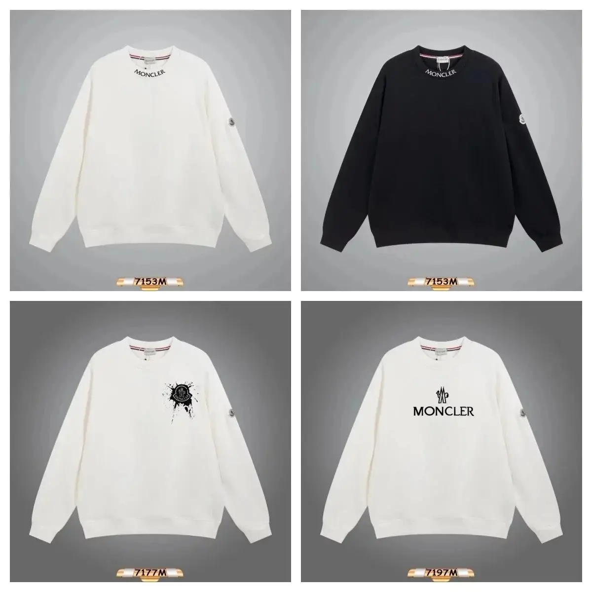 Moncler 7153M / 7177M / 7197M Hoodies