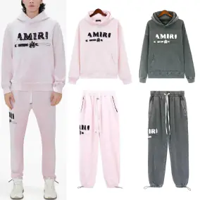 AMIRI Distressed Graphic Hoodie & Jogger Set