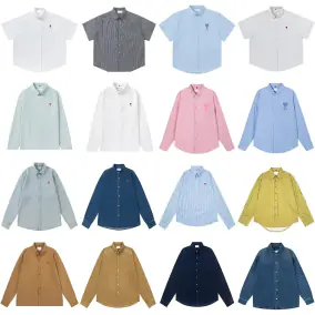 AMI Paris CLAMS Short and Long Sleeve Shirts