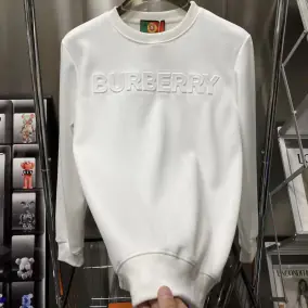 Burberry Embossed Sweatshirt
