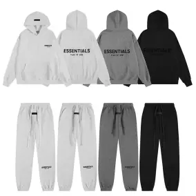 Fear of God ESSENTIALS Hoodie & Sweatpants Set Winter