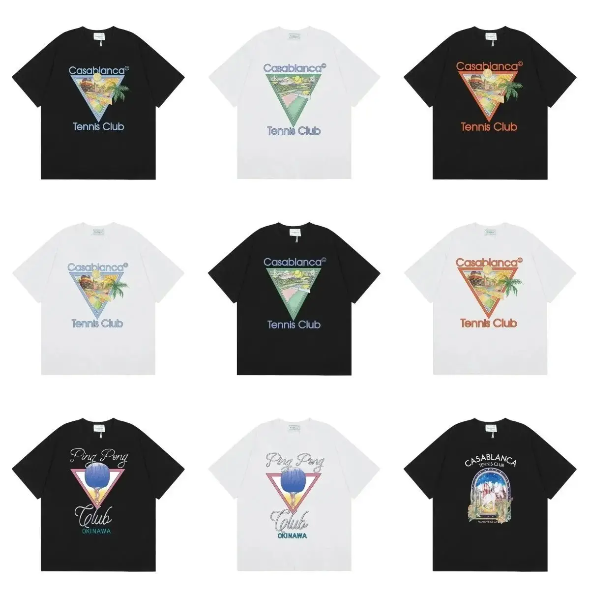 Casablanca T-shirt (40 Styles)