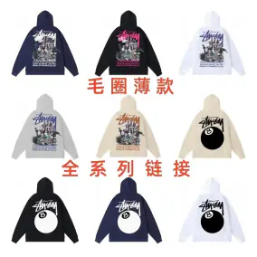 Stussy 8-Ball & Garden Print Hoodies [40 styles]