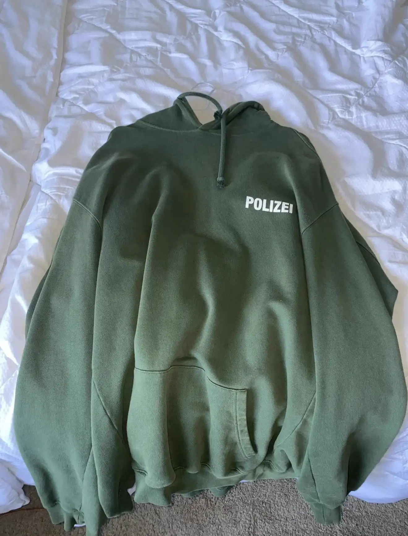 Vetements Police Hoodie