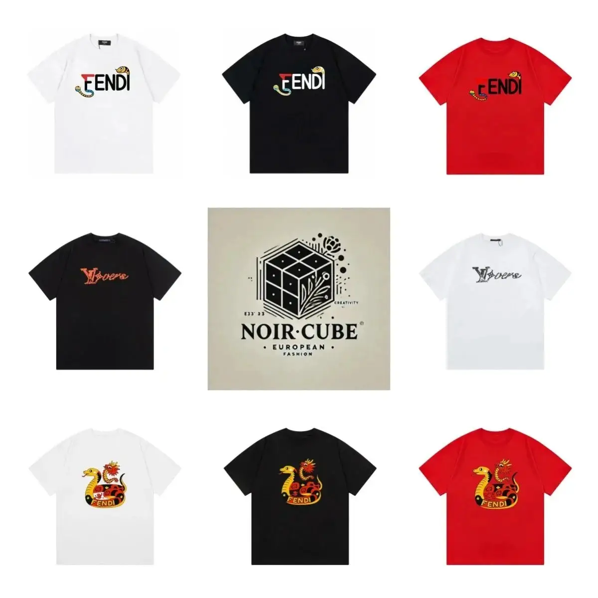 Men's Casual Crew-Neck T-Shirt