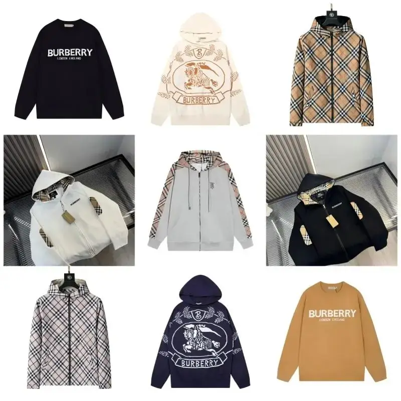 Burberry Check & Graphic Hoodies/Sweaters