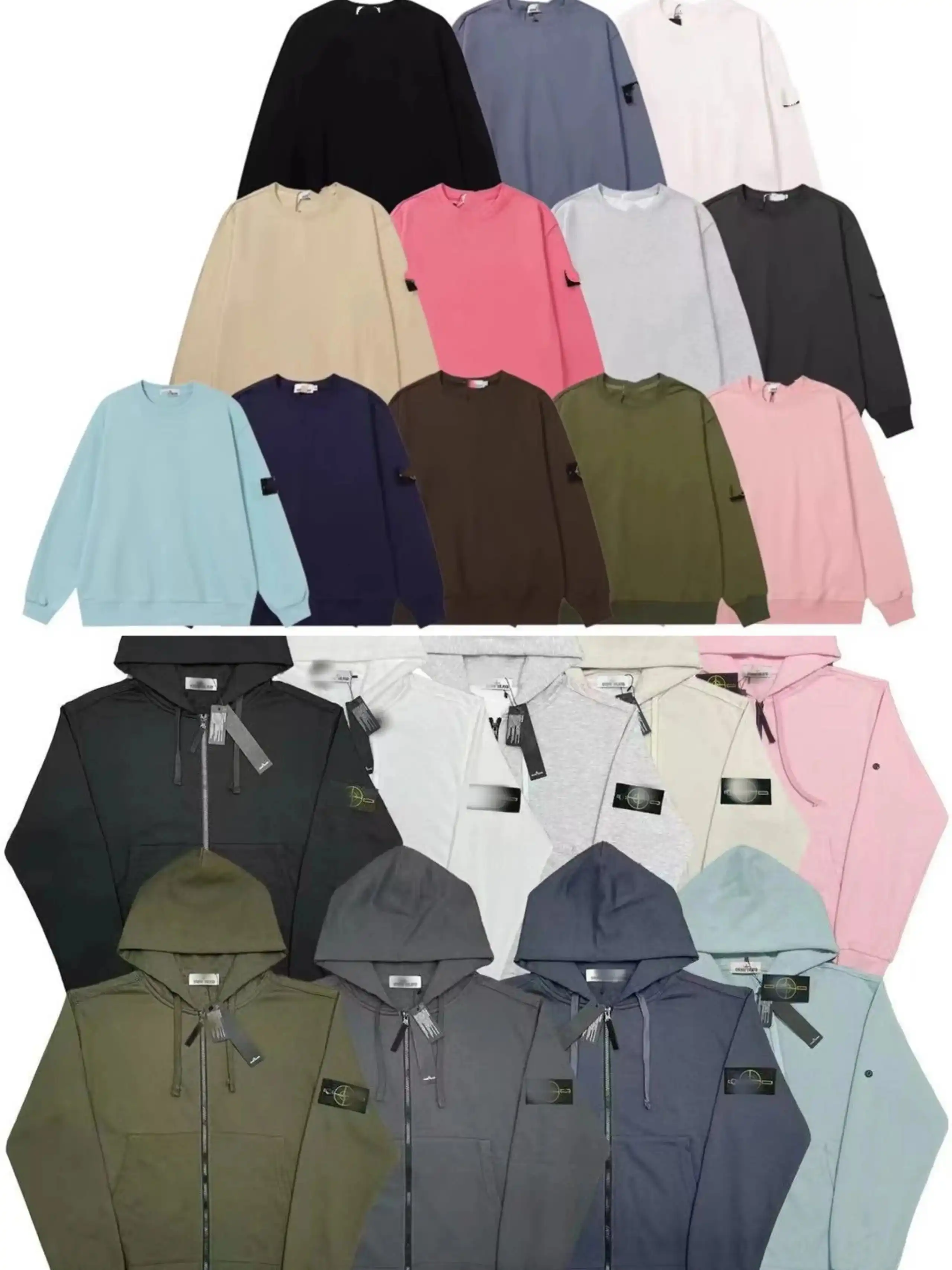 Compass Hoodie and Sweaters (40 Styles)