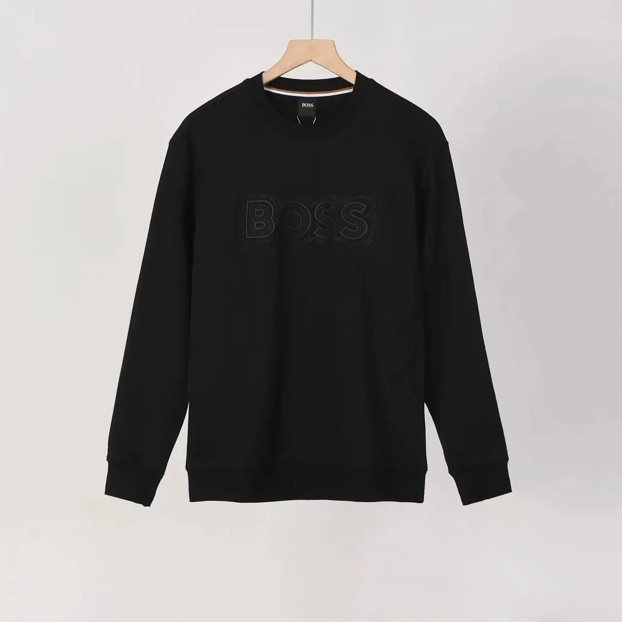 Boss Logo Embroidered Sweatshirt