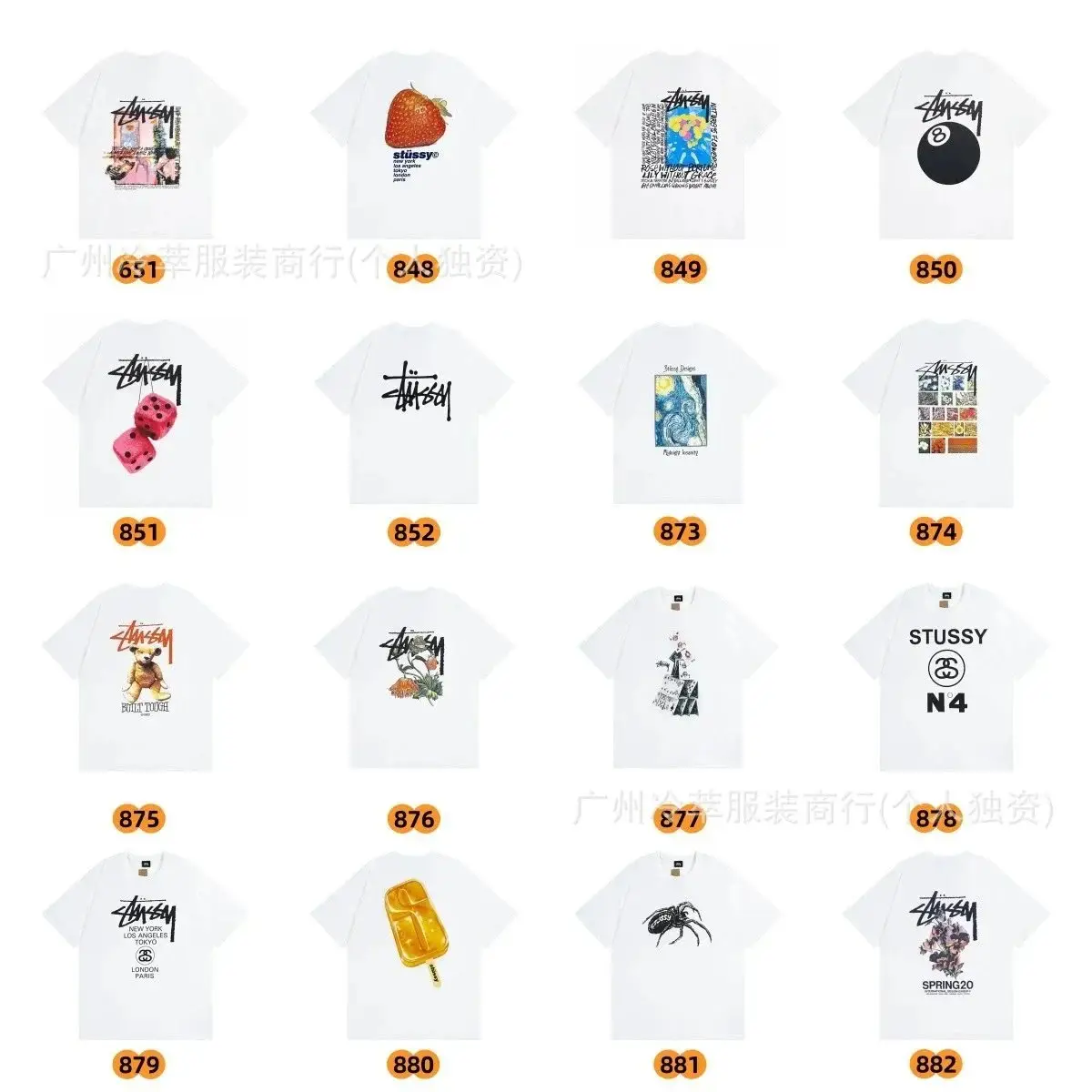 Stussy Tee (40 Styles)