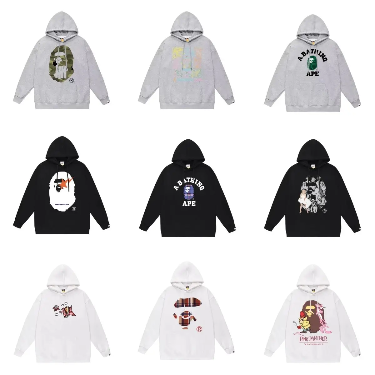Bape Fashion Sweatshirt (38 Styles)