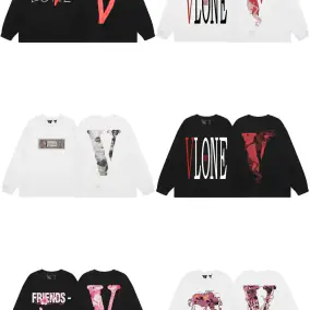VLONE V-Design Long Sleeve Hoodies [35 styles]