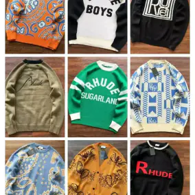 Rhude wool sweater  (35 styles)