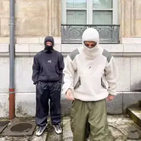 Off-White Hooded Pullover Sweatshirt [2 styles]