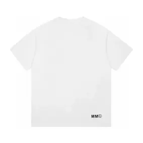 MM6 Maison Margiela White T-Shirt - Women's Fashion