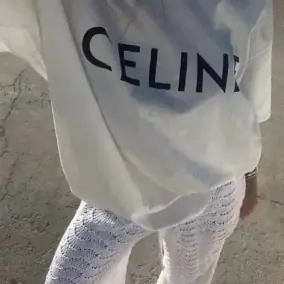 CELINE T-shirt & Pants Summer Set