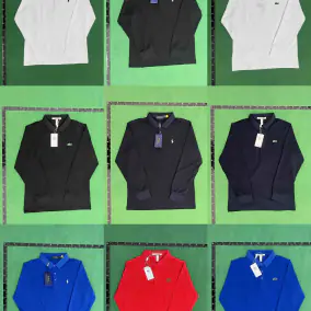 Ralph Lauren Polo / Lacoste Polo Long Sleeve Shirts