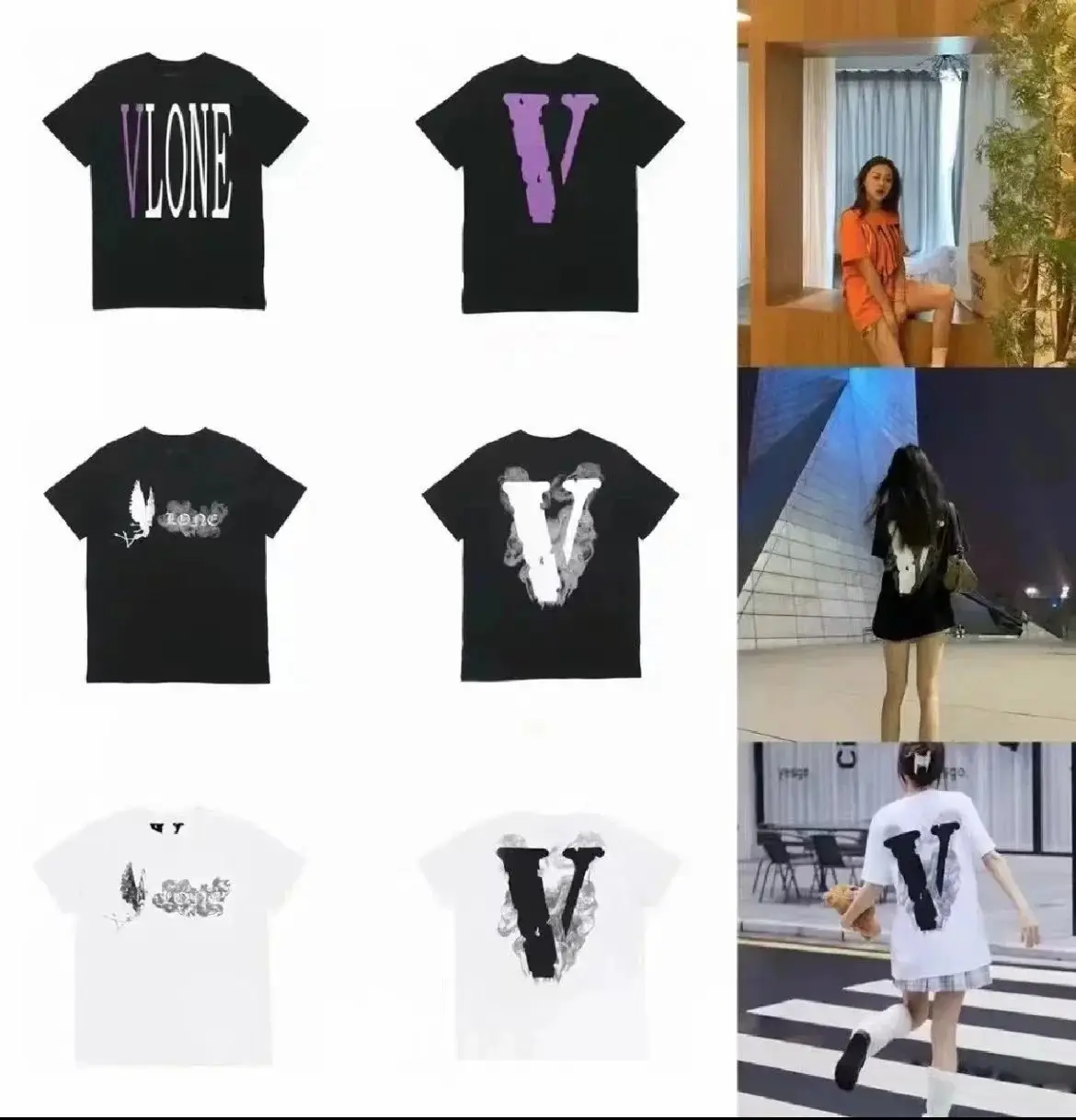 Oversized American High Street Style T-shirt