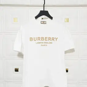 Burberry Logo T-Shirt - Red and Black Options