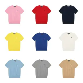 Polo Short-sleeved Sweater