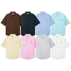 AMI Paris Short Sleeve Shirt [8 styles]