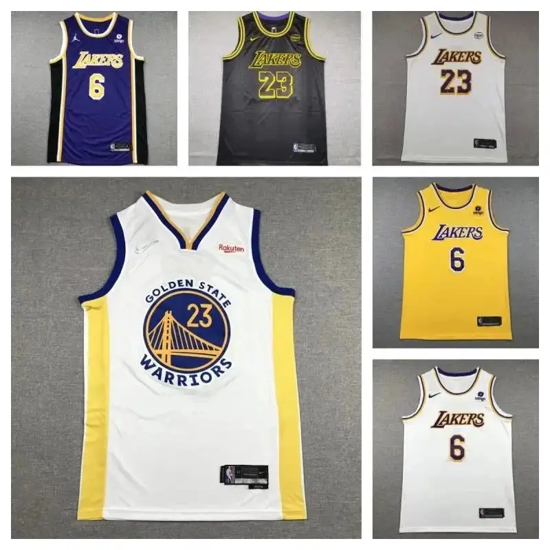 NBA Lakers Warriors Jerseys(35+)