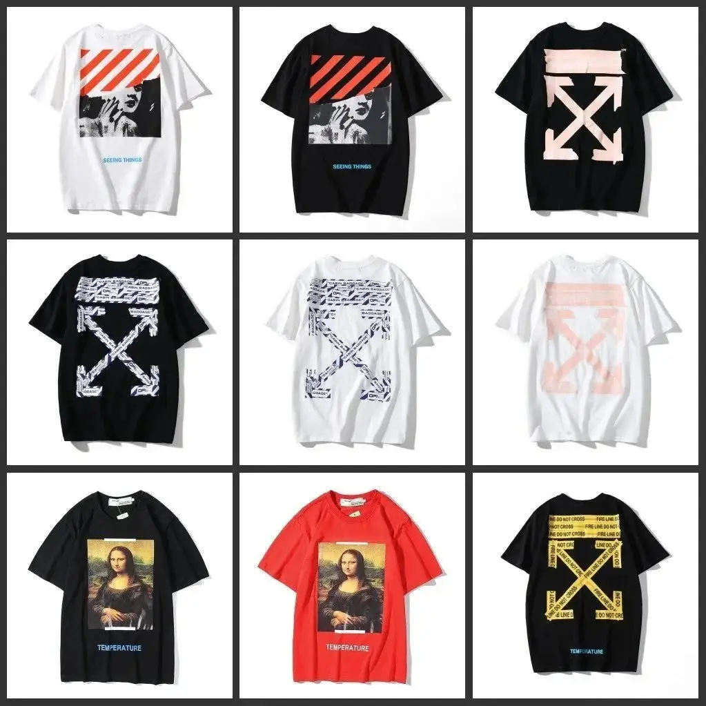 Off-White Arrow & Mona Lisa T-Shirt